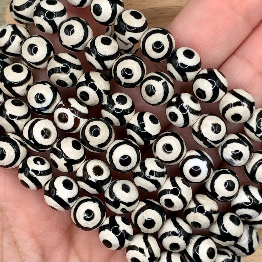 Evil Eye Agate Bracelet
